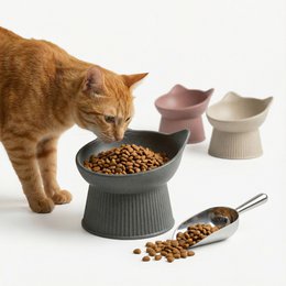 Raised cat bowl "ALMA"