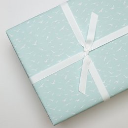 Gift ribbon white, white ribbon easy to tie, 16mm x 5m grosgrain ribbon for wrapping gifts