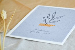 Postkarte "Herzlichen Glückwunsch"