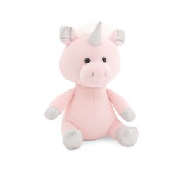 Miękka zabawka, pomarańczowe zabawki - zaskoczenie jednorożec (15 cm)