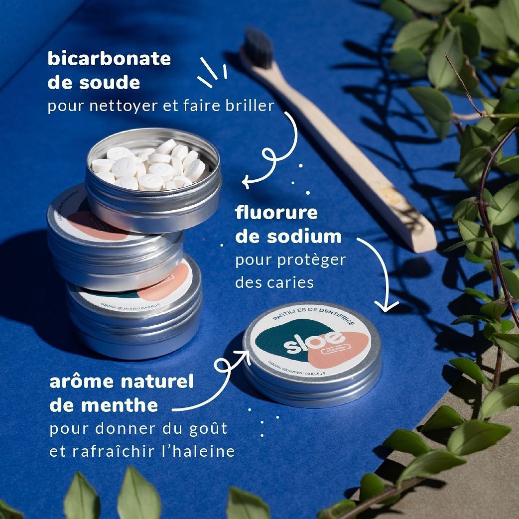 Dentifrice solide en pastilles / Solid Toothpaste - Tablets