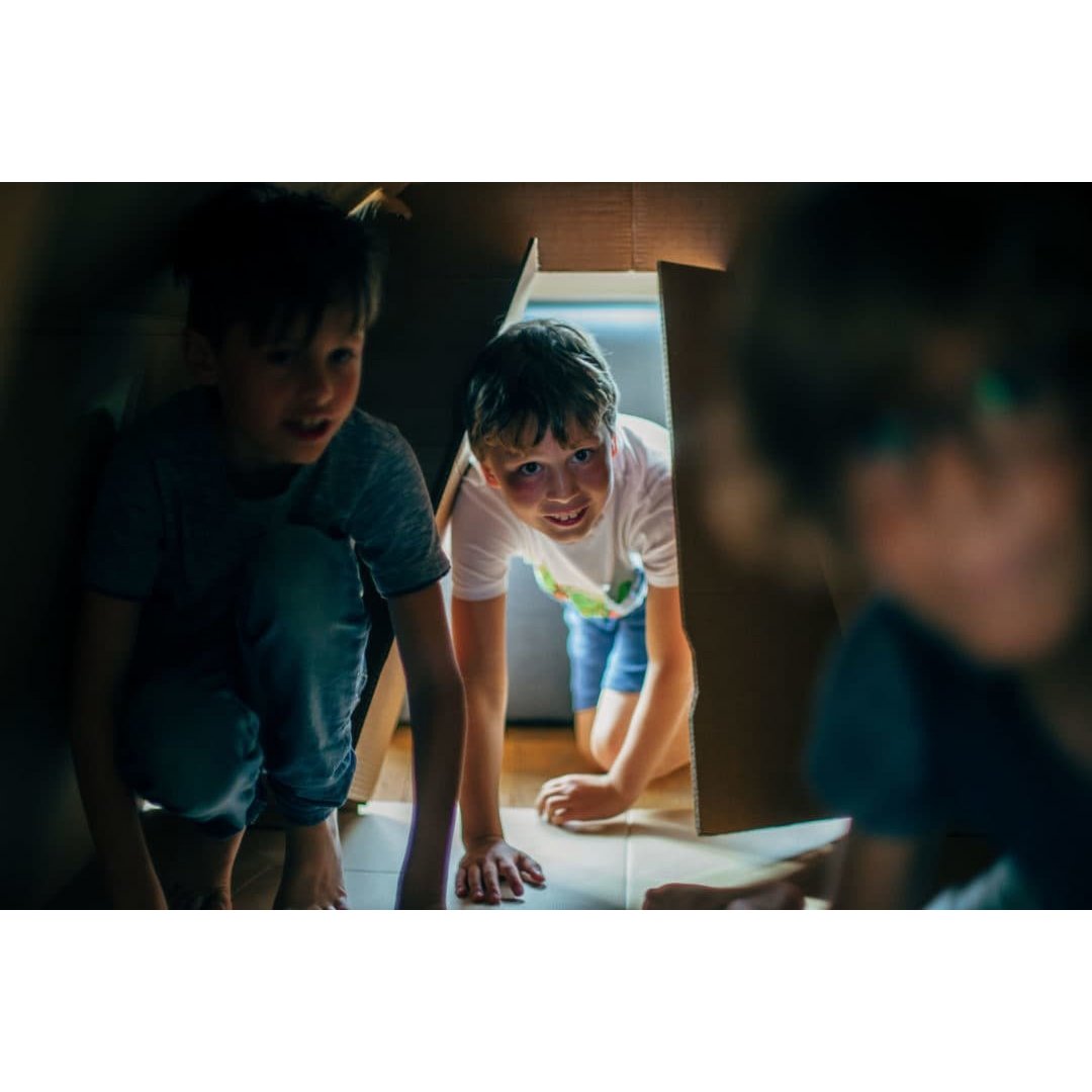Tente en carton pour enfants - la KarTent Junior