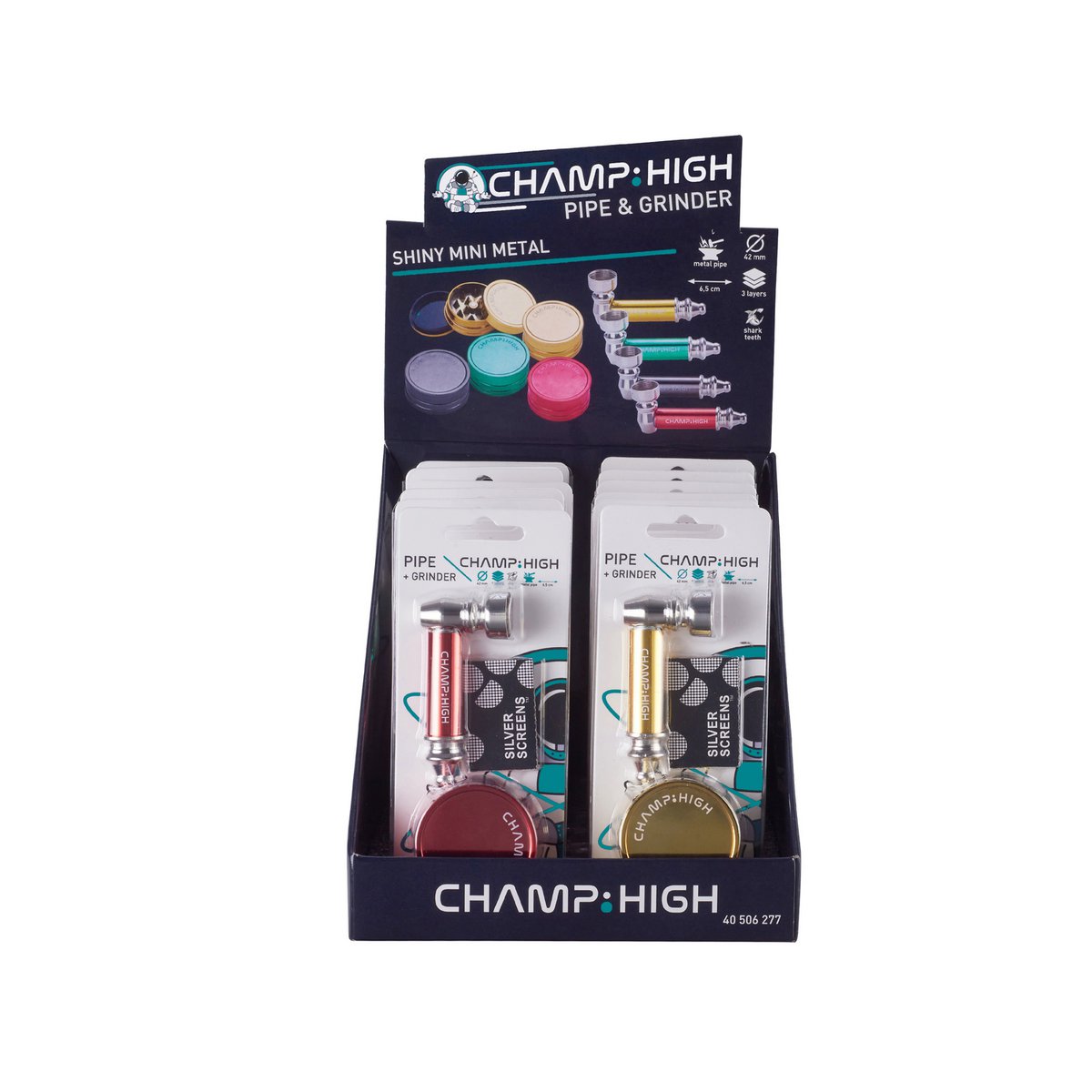 Kit mini pipe métal & grinder