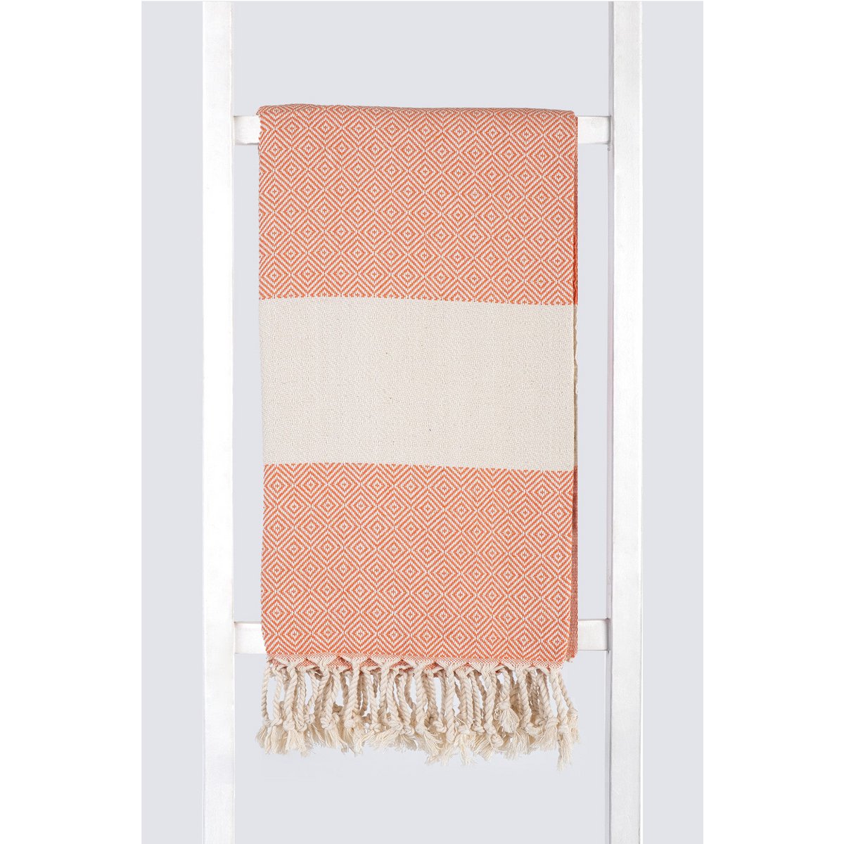 Coral 100cm x 180cm 100% Cotton