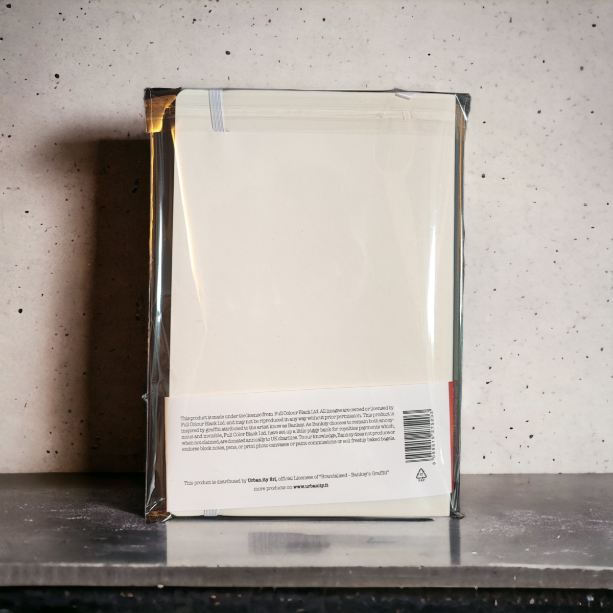 Banksy A5 Soft-Touch Notitieboekje - Meisje met rode ballon