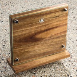 Blok hvilende magnetisk stak i Accacia Wood (25 cm)
