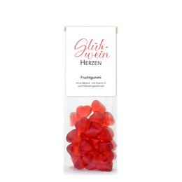 Gløgghjerter – frugtgummier 75g