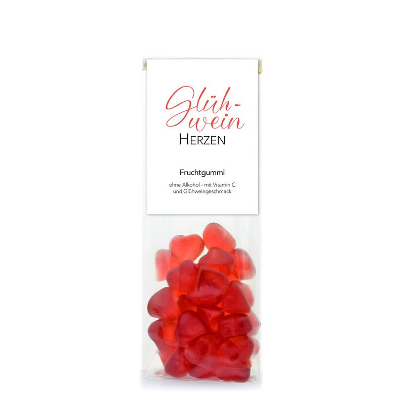Gløgghjerter – frugtgummier 75g