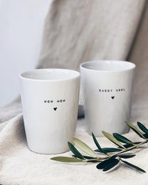 Becher Tasse Porzellan Vatertag ♡ Daddy Cool