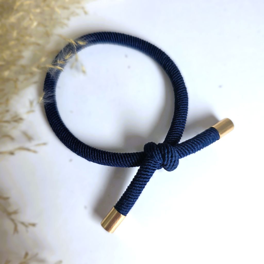 Armband haarelastisch marine