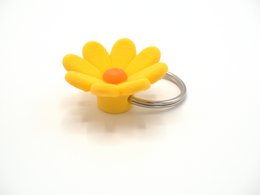 Schlüsselanhänger Daisy gelb