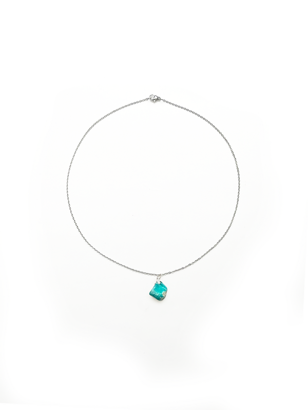 Gemstone necklace with Amazonite - Inner peace