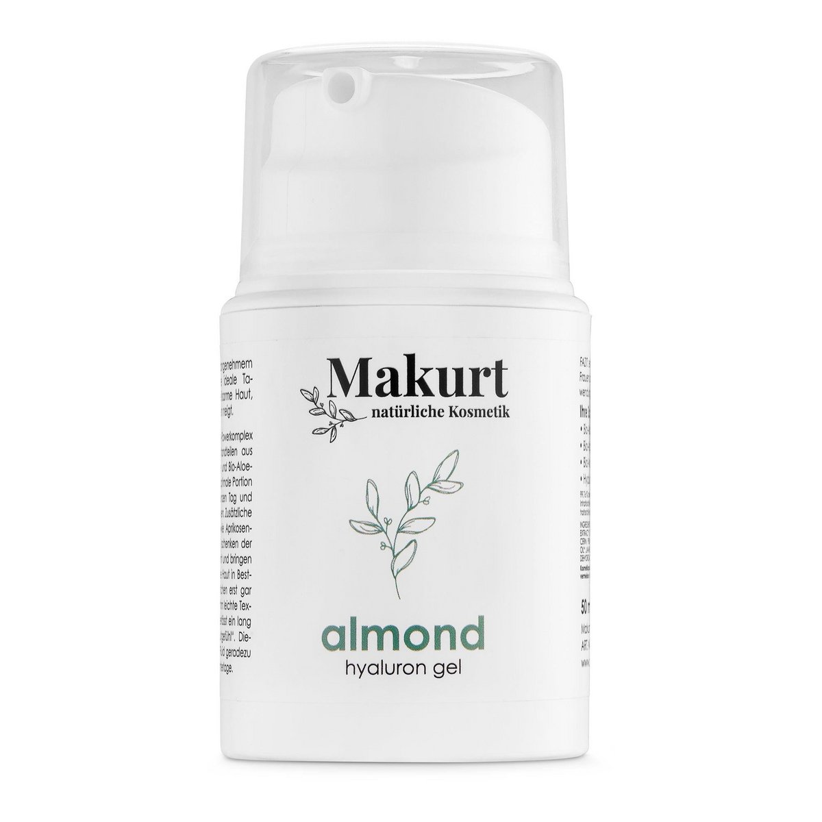 Gel Hialurónico de Almendra - contra las líneas de sequedad
