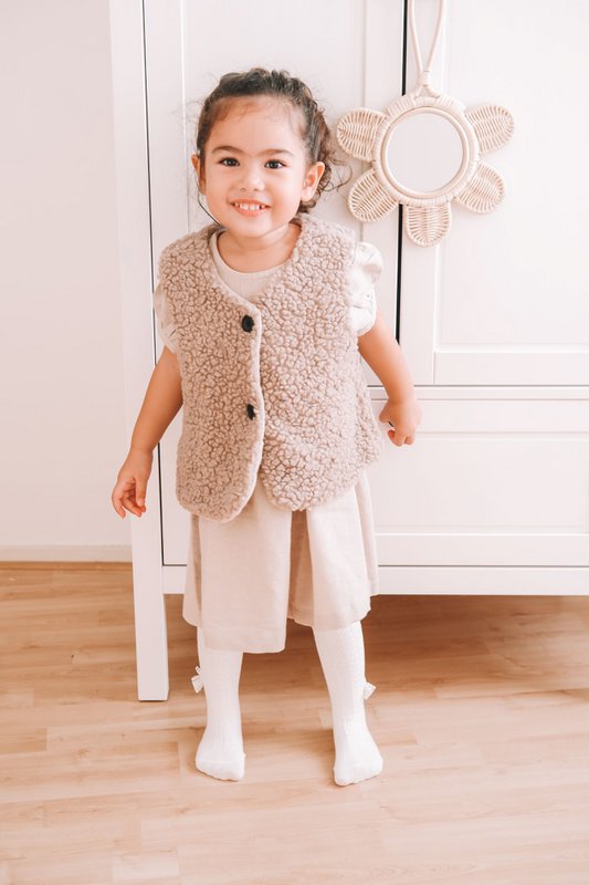 MON GILET TEDDY