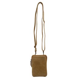 Lederhandytasche für Damen und Herren mit verstellbarem Schultergurt in 5 Farben