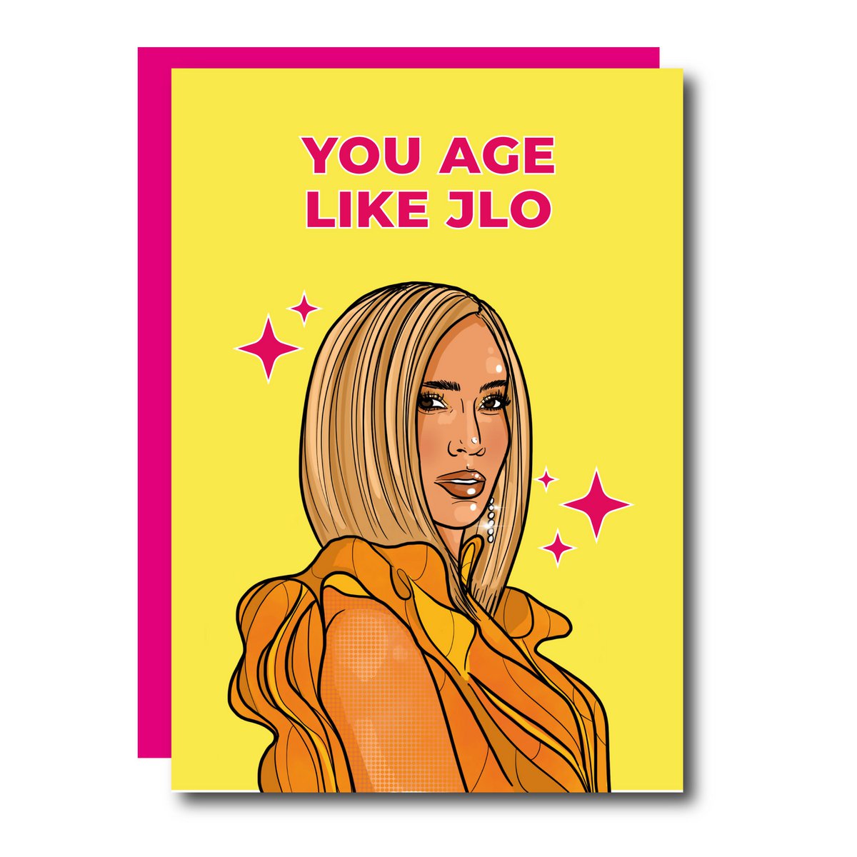 Eres como JLo Tarjetas de felicitación