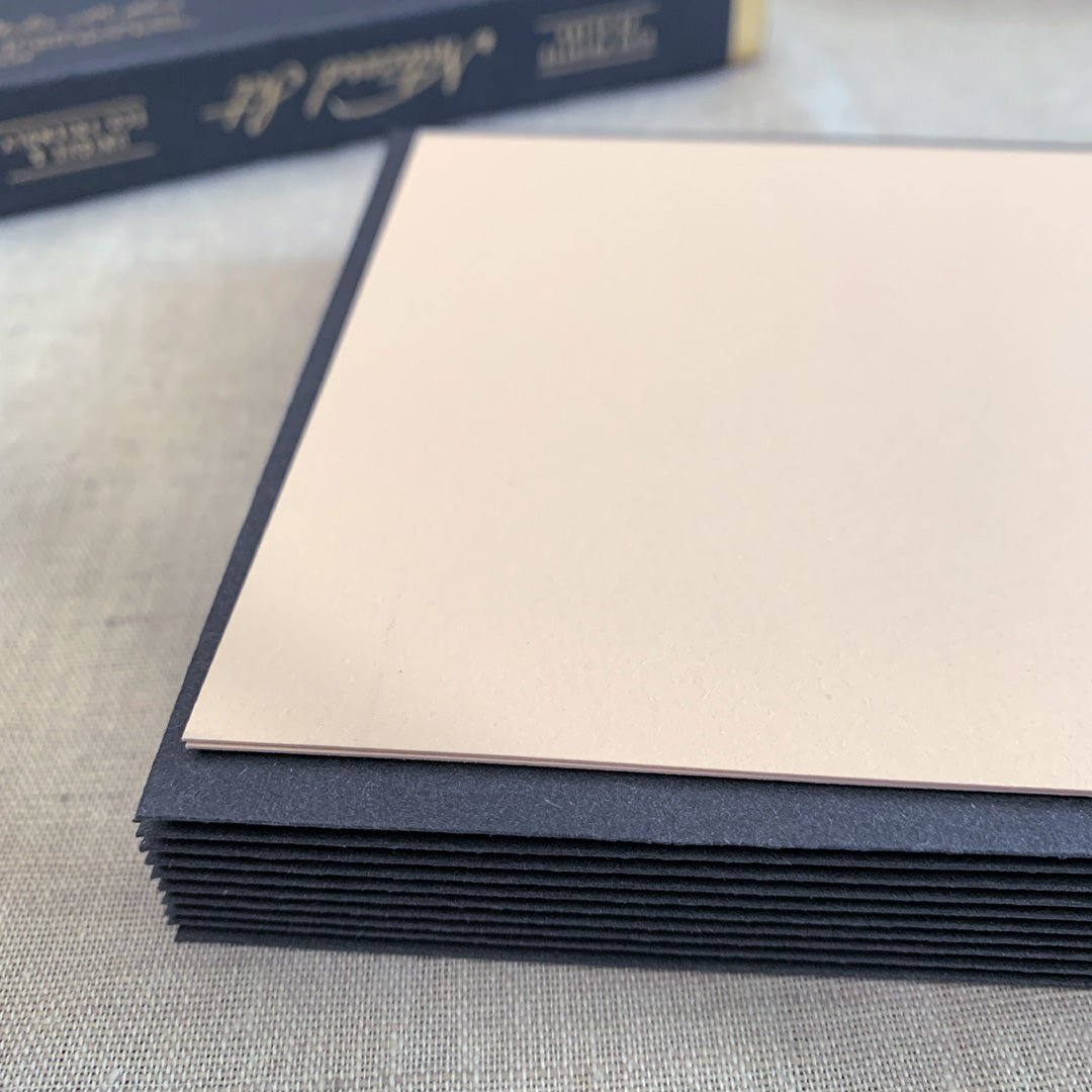 Notecard Set / Blanko / Pale Blush / Sustainable
