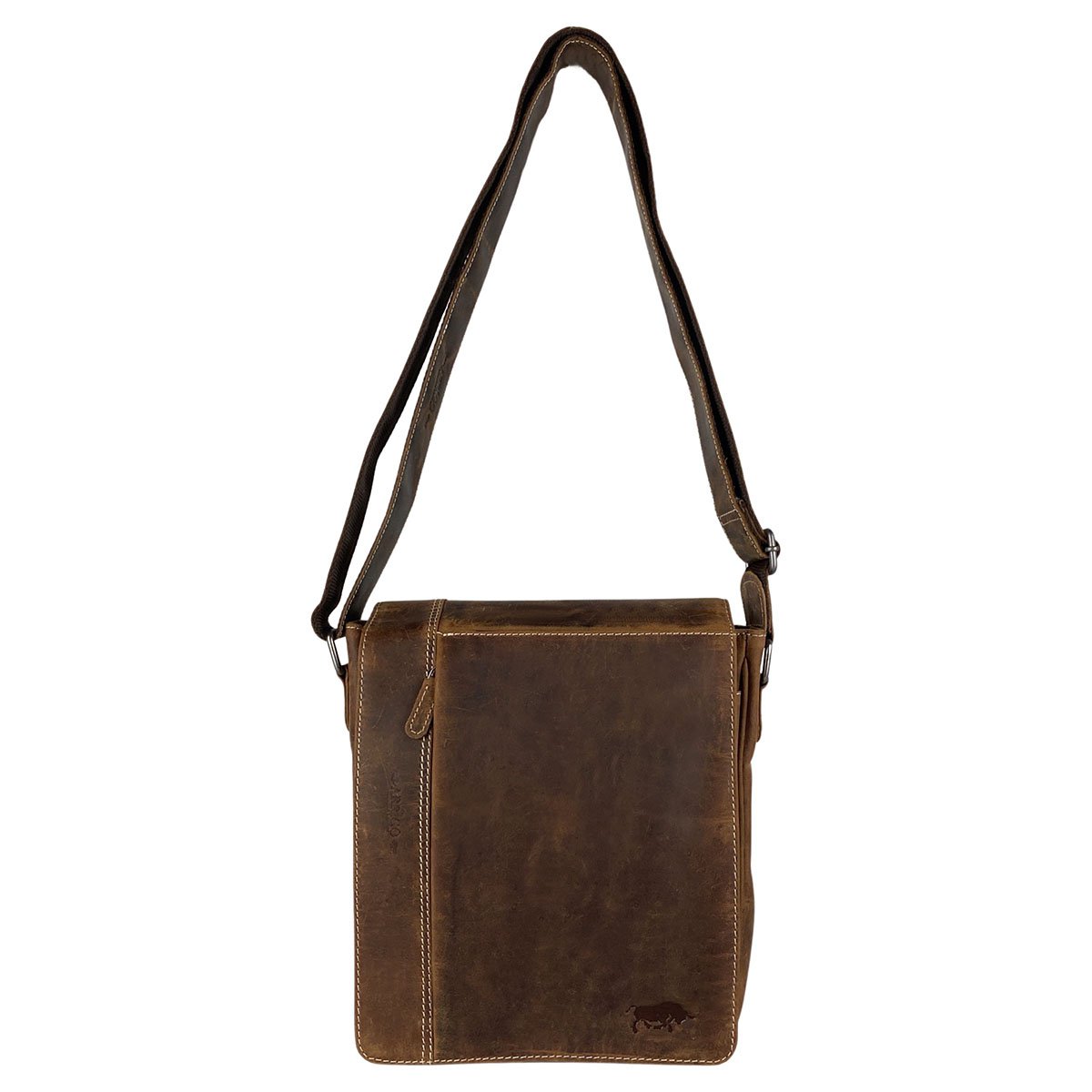 Sac Bandoulière En 3 Couleurs - Bandoulière - Cuir De Buffle - En 3 Couleurs