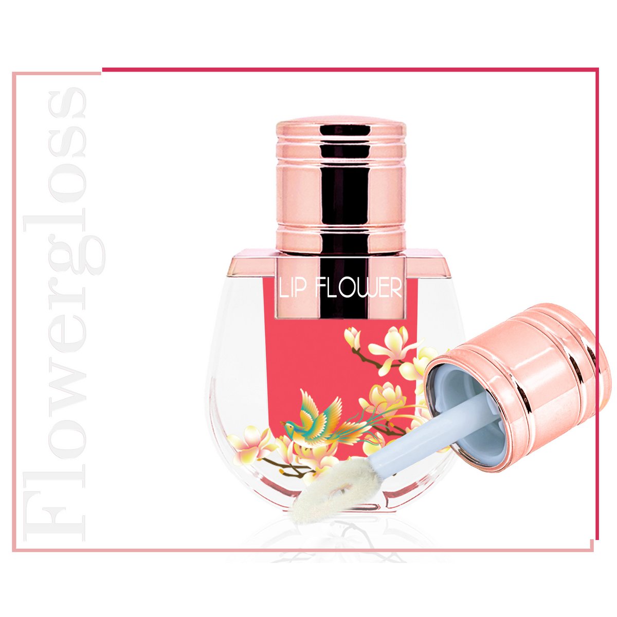 Flowergloss FG01 Magnolie | aus Obst und Gemüse ohne Titandioxid “NEW”