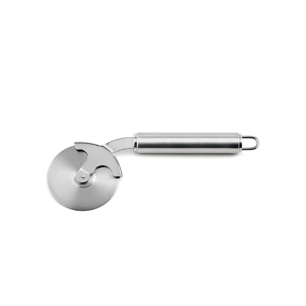 Curved pizza cutter made of stainless steel, Gourmet series