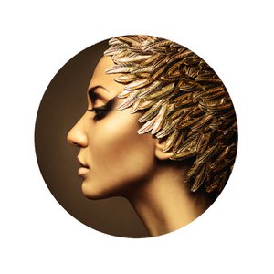 Aluminium Cirkel - Leaves Women