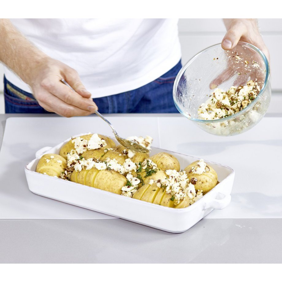 Hasselback kartoffelværktøj