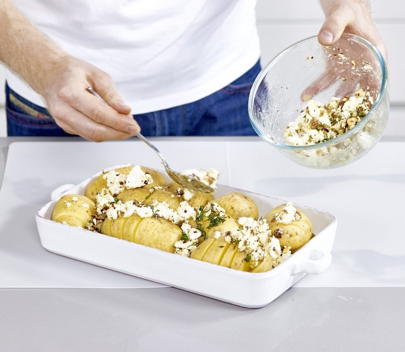 Hasselback Kartoffelwerkzeug