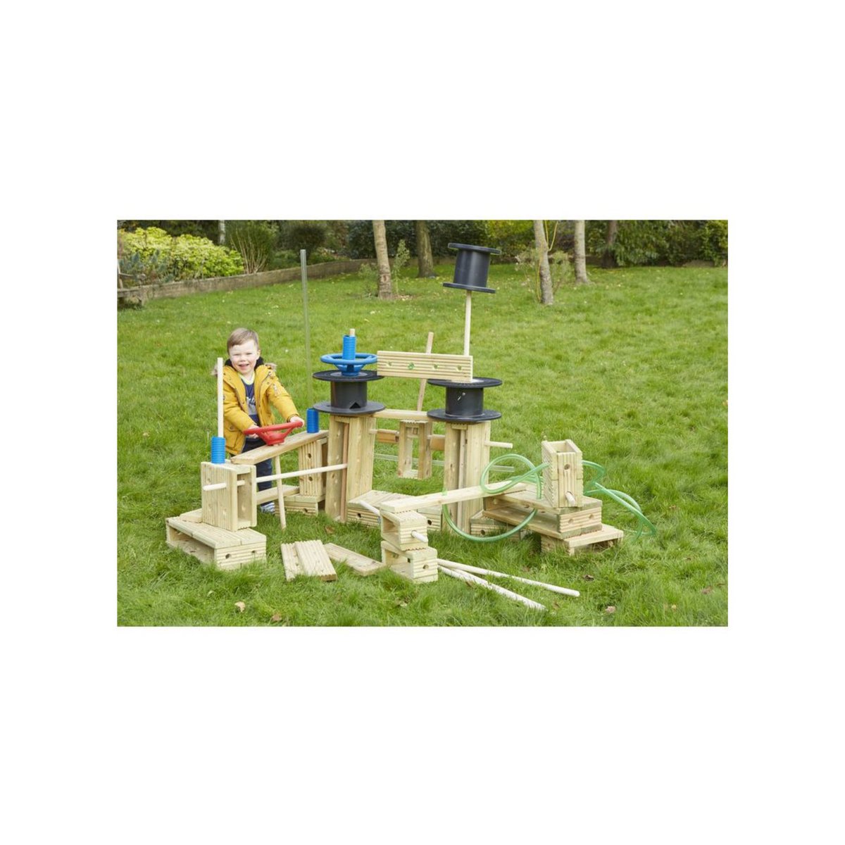 Cosy bouwblokken speelgoed set - 75 stuks - creatieve constructie