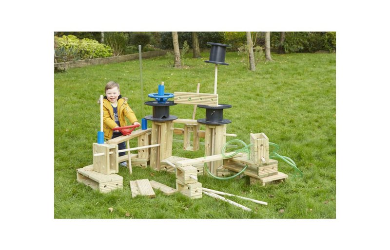 Cosy bouwblokken speelgoed set - 75 stuks - creatieve constructie