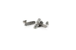 MATERIKA long ear studs square