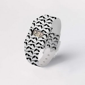 BLACK SPARROW Pappwatch / Paperlike Watch / Digitale Armbanduhr aus Tyvek®
