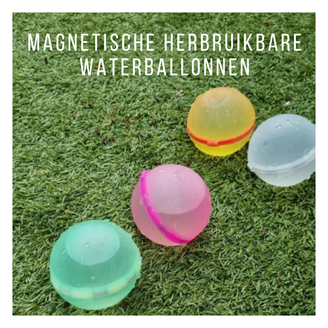 Wiederverwendbare magnetische Wasserballons