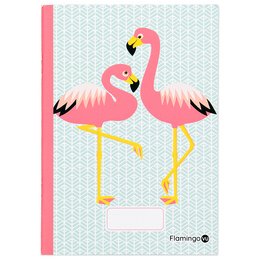 Quaderno A5 | Fenicottero | Carta riciclata - Prodotto in Francia