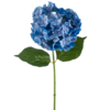 Artificial flower Hydrangea 75 cm blue