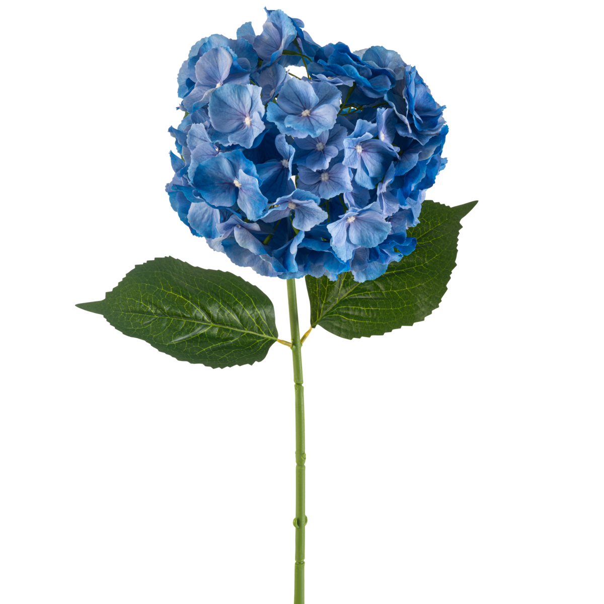 Artificial flower Hydrangea 75 cm blue