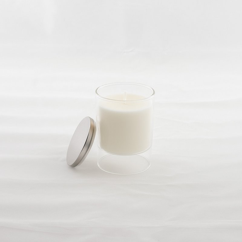 White Candle Musc Parfume 7x11.3cm