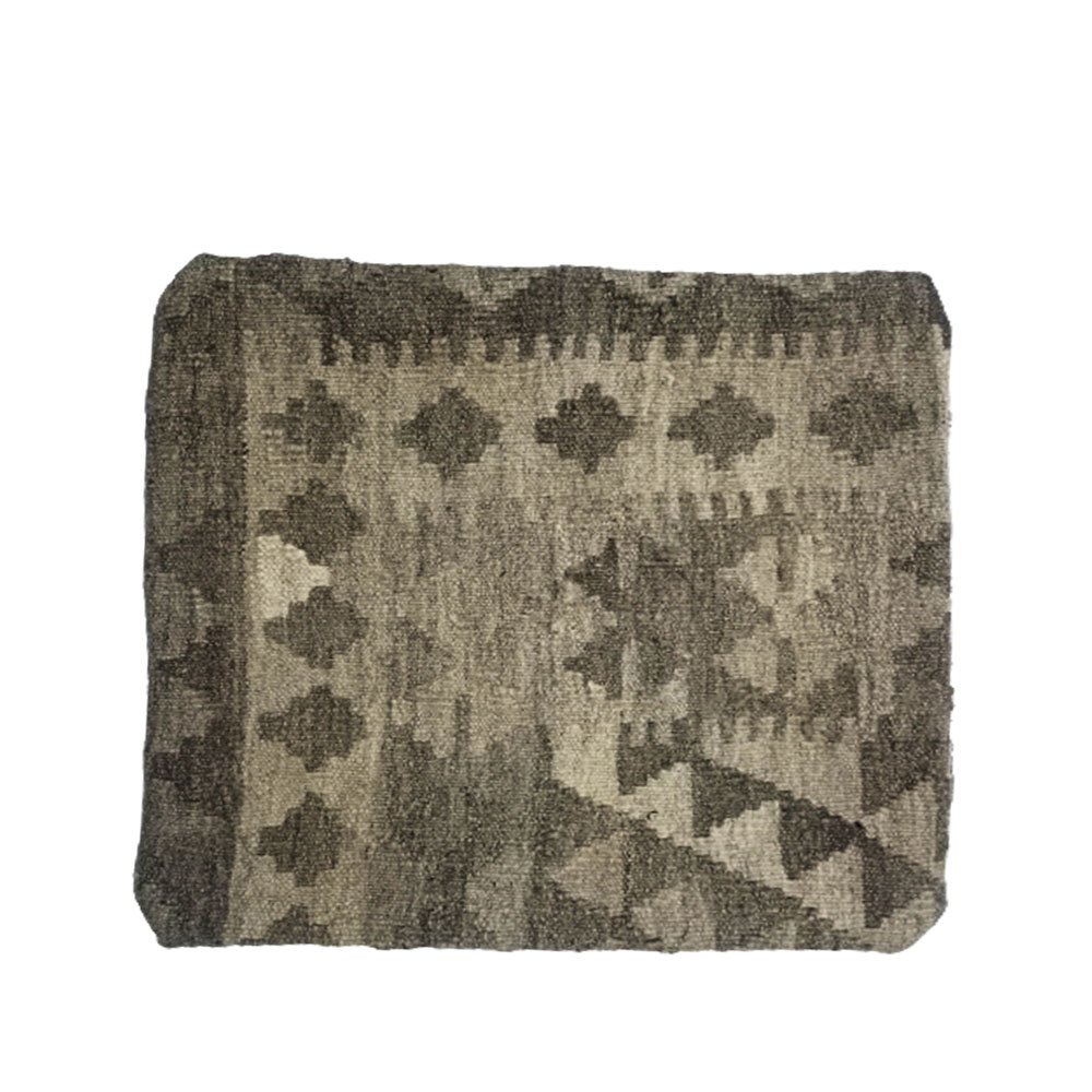 Fodera per cuscino in tessuto di fegato Kilim