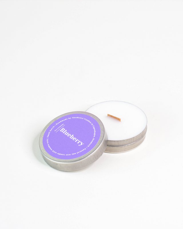 Mini scented soy candles, Blueberry