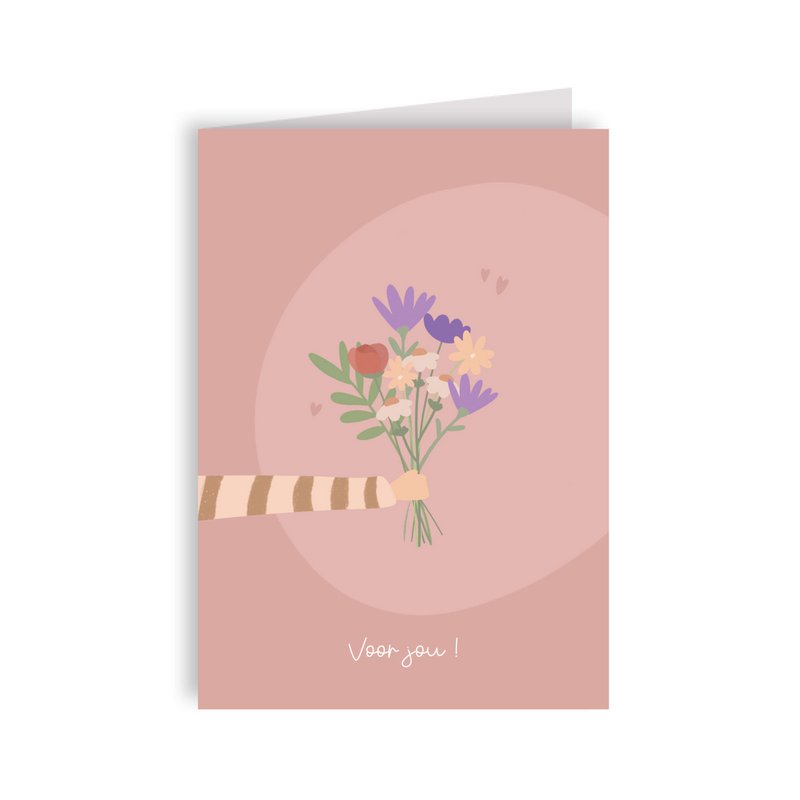 Flowers greeting card - Bouquet