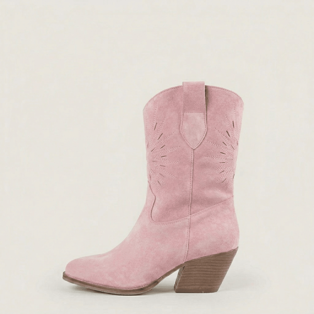 Rio Pink Texan ankelstøvler