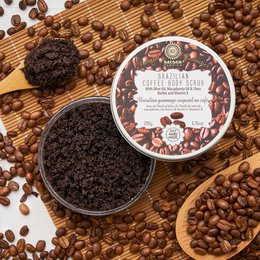 Scrub corpo al caffè brasiliano 200g