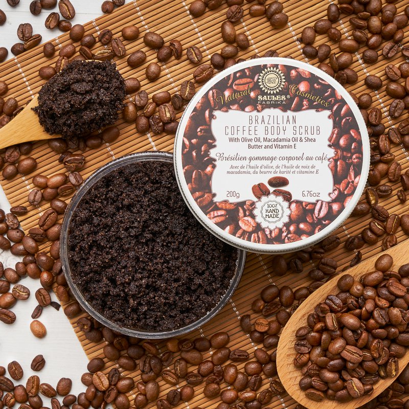 Brasilianisches Kaffee-Körperpeeling 200g