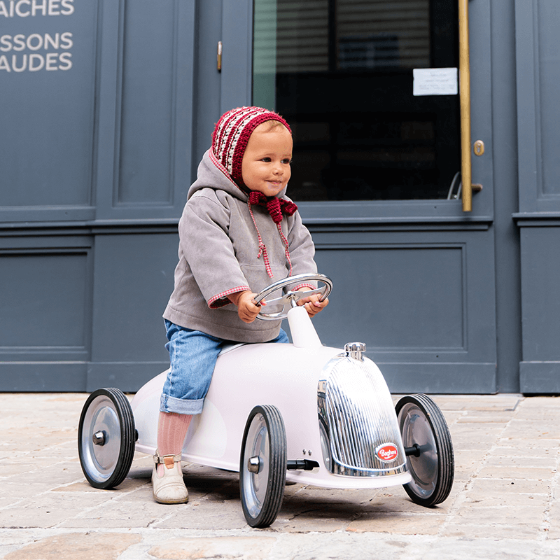 Lichtroze Maxi Ride-On voor kinderen - Rider-collectie
