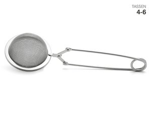 Tea brewer tongs made of stainless steel Ø 8 cm
