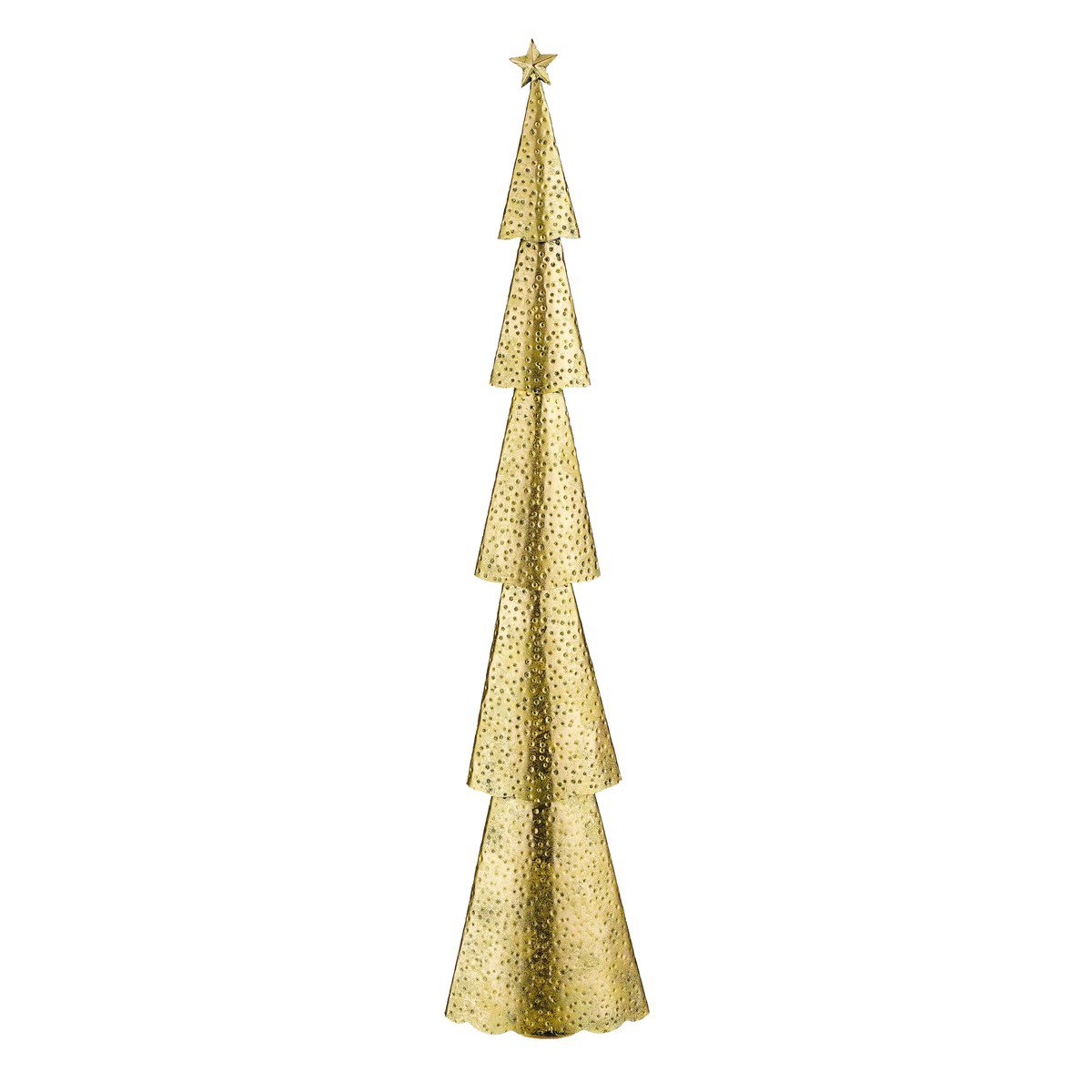 Decoratieve kerstboom  Goud