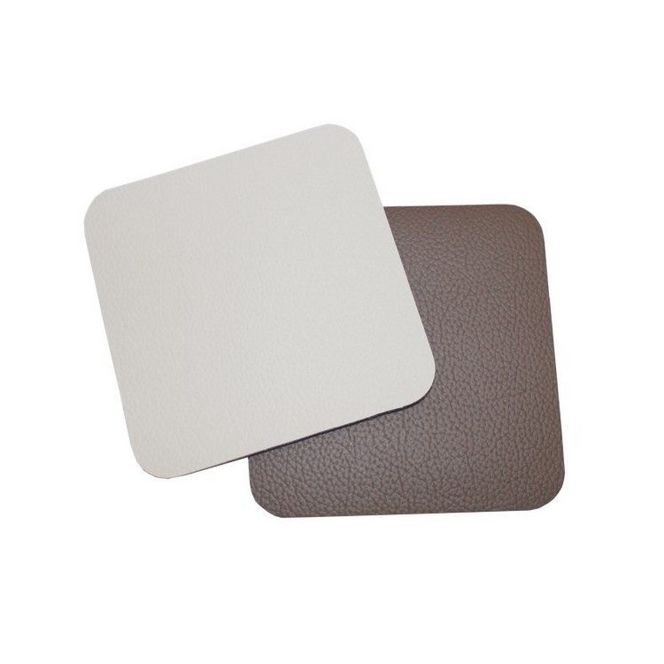 Lunar onderzetters Mocca/White | 10 x 10 cm