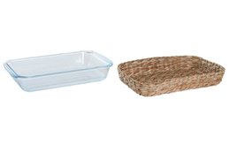 VASSOIO IN FIBRA DI VETRO 29,5X18X5 1,8L FORNO PC205142