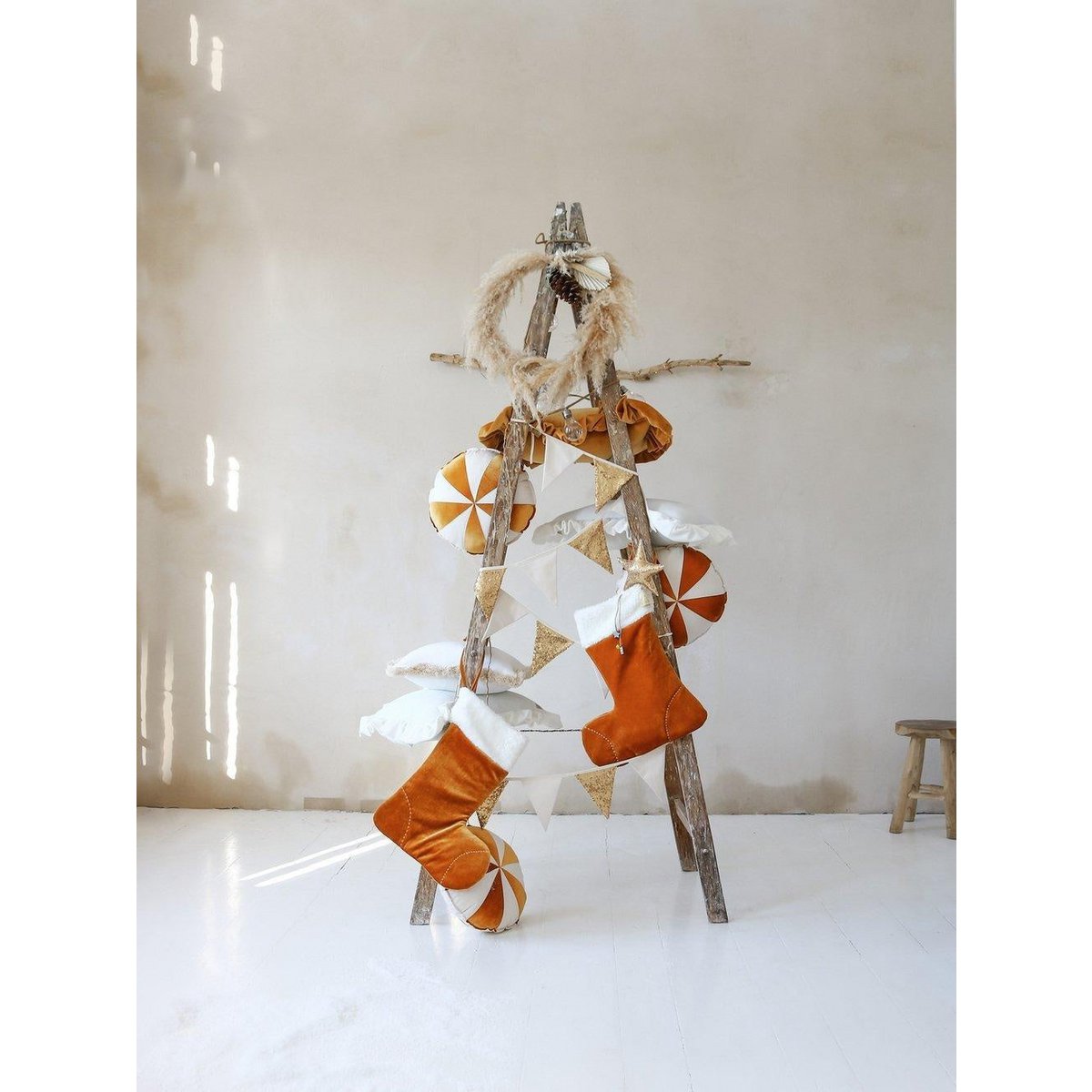 Chaussette de Noël « Bonbons d'Or »