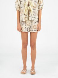 Soleil Spirit short met zonprint