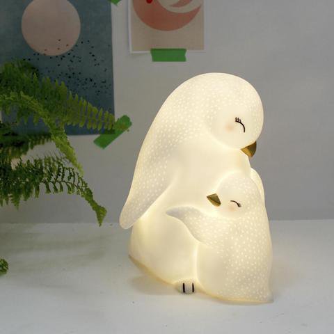 Luce LED ricaricabile per pinguino